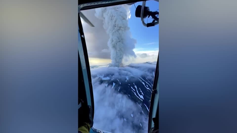 Russian volcano in Kamchatka erupts for the first time in 600 years