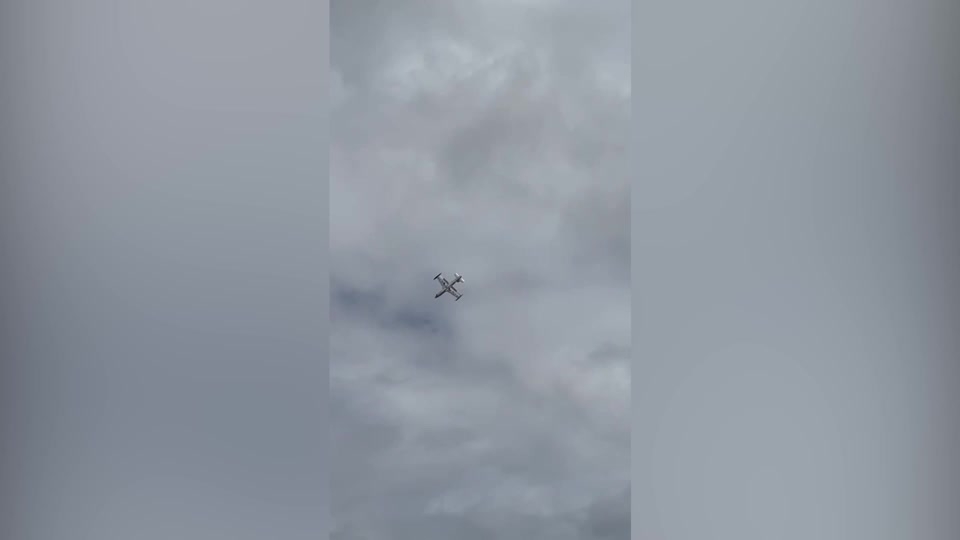 Video shows deadly plane explosion at South Africa air show