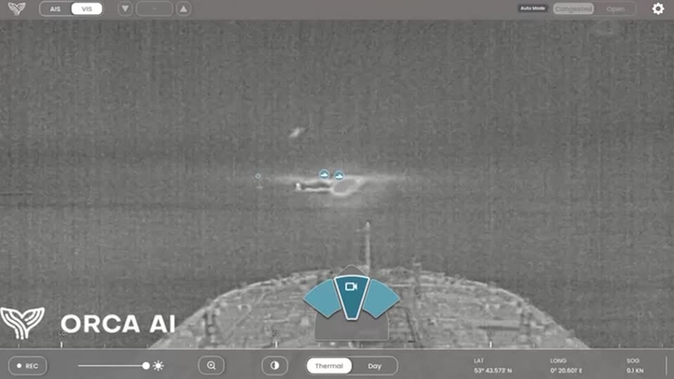 Video shows moment fuel tanker, container ship collide off UK coast