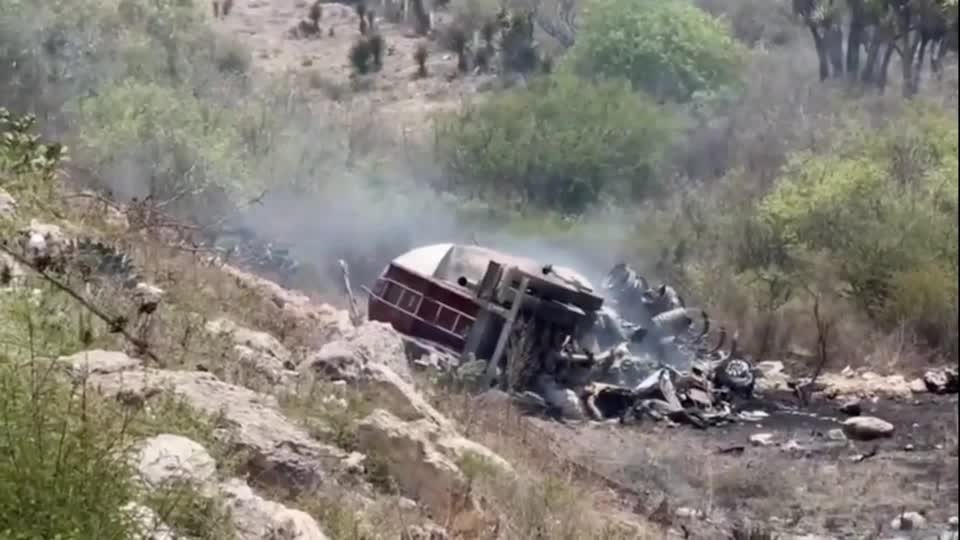 Multi-vehicle crash on Mexico highway kills over 20 people