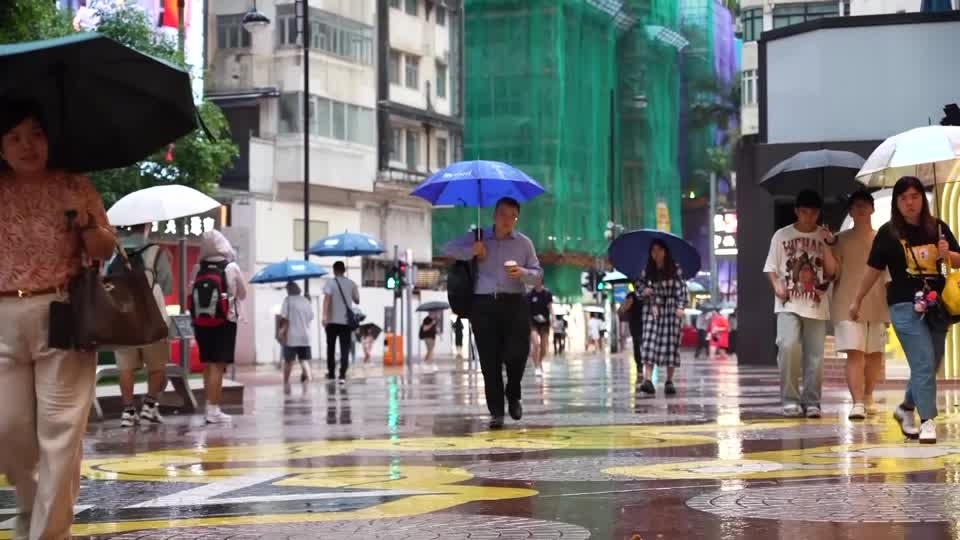 Storm Podul drenches Hong Kong, delays key national security trial