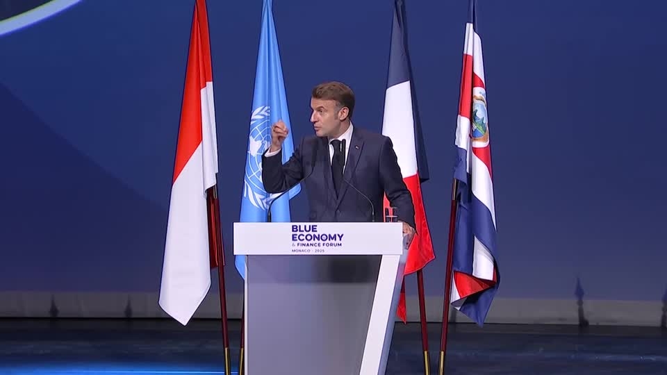 Supporting free science is a 'political and ethical' duty, Macron says