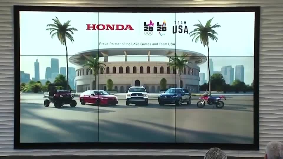 Honda latest to sign as LA Olympics sponsor deals gain pace