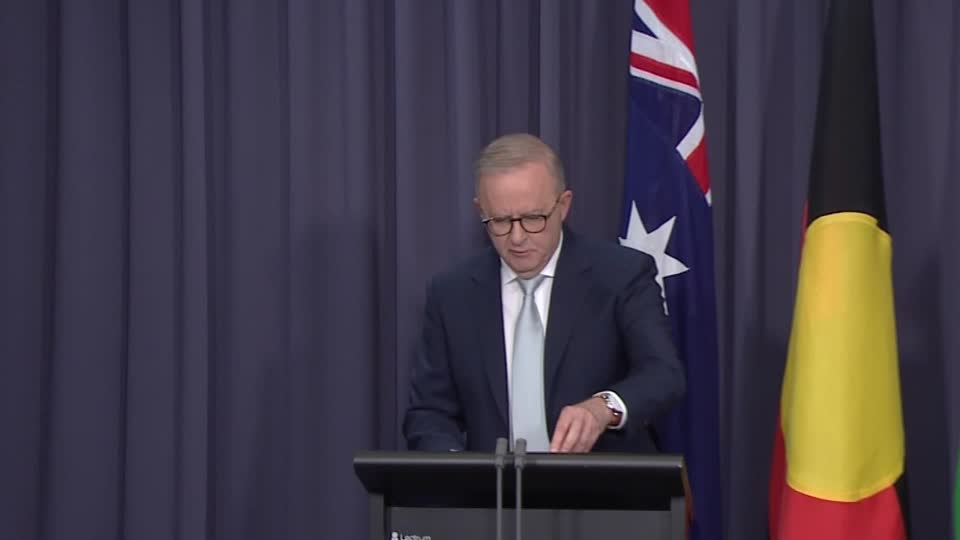 Australia's Albanese says Canberra supports US strike on Iran