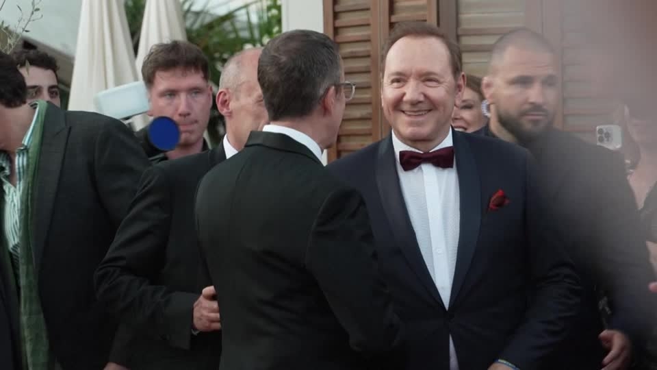 'I'm still standing': Kevin Spacey makes defiant return to Cannes