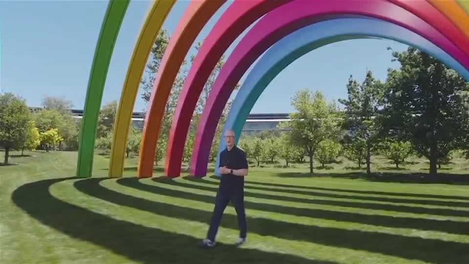 Apple keeps it simple on AI, unveils 'liquid glass' redesign