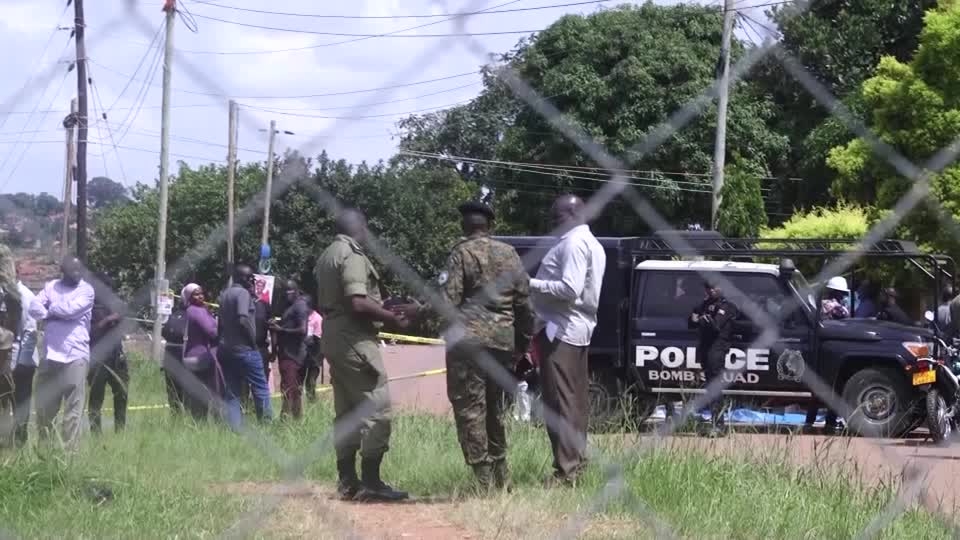 Two suspected Uganda rebels killed in Kampala blast, officials say