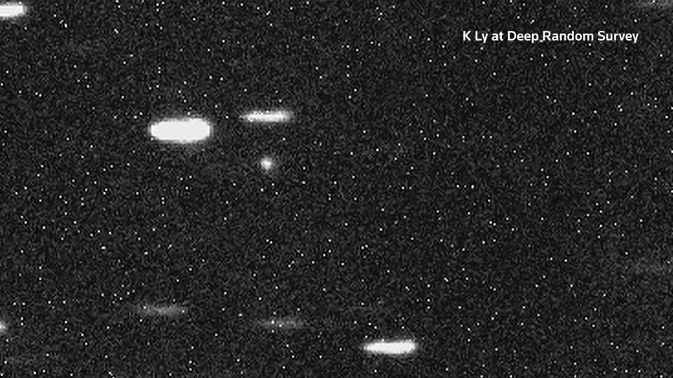 Newly spotted comet marks third interstellar object seen in solar system