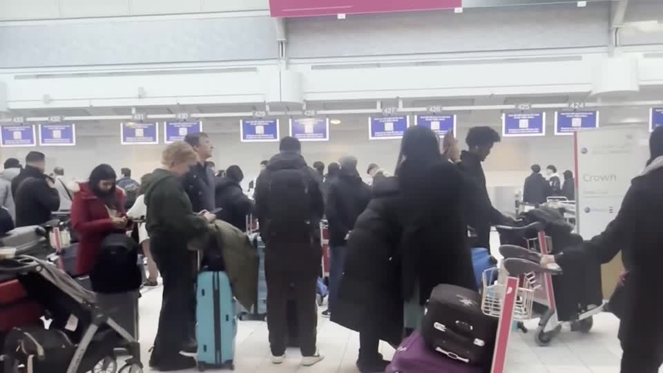 Travelers in Toronto brace for delays after Delta plane flips over