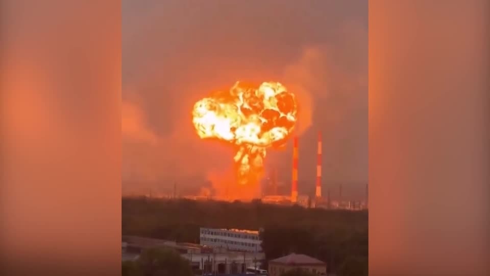 Ukraine says it hit Russian targets including refinery and airfield