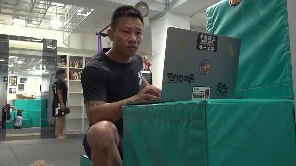 Hong Kong activist challenges China's Tiananmen taboo from Taiwan