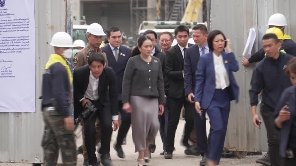 Thai PM visits Bangkok collapse site as quake rescue continues