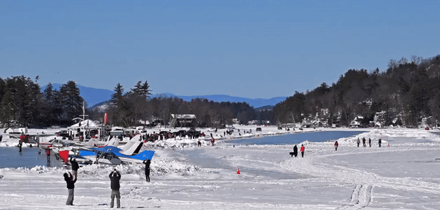 Planes Break Record at Only Ice Runway in Contiguous US