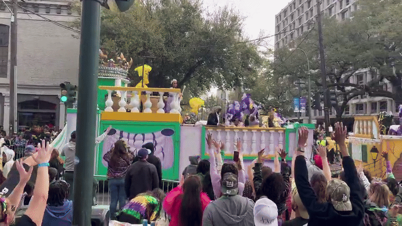 'The Show Must Go On': Mardi Gras Celebrations Start Early as Severe Weather Forecast