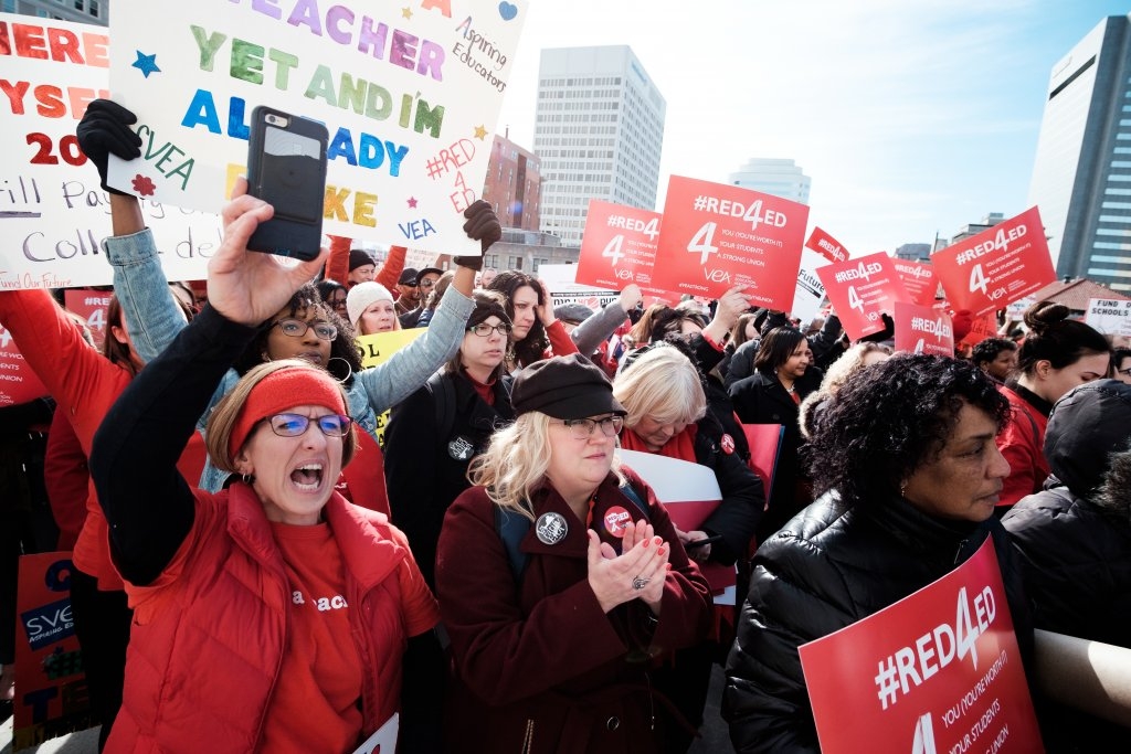National ranking shows despite hike, Virginia teachers' pay is stagnant compared to other states
