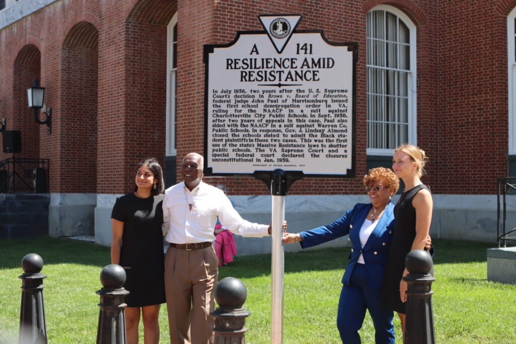 ‘Resilience Amid Resistance': New marker reveals Virginia's fraught journey to school integration