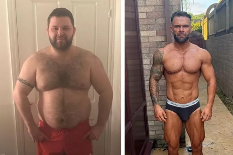 Man's insane weight loss and body transformation triggered by his dad's brutal last words