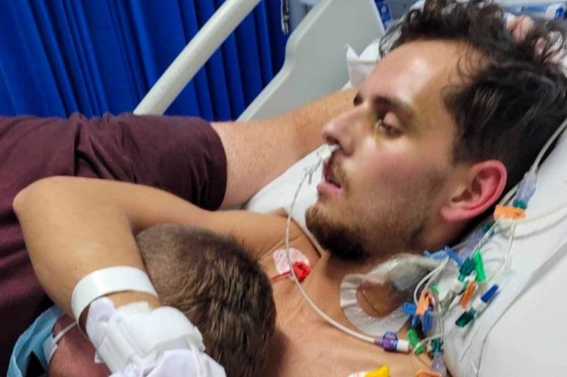 'I was driving. The next thing I knew I was waking up after a fortnight in a coma'