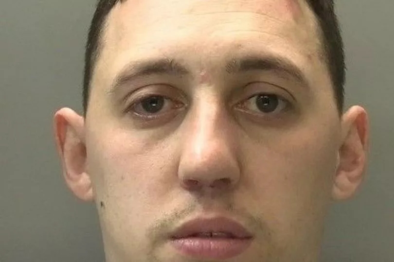 His crimes were uncovered after he was found asleep in someone else's house
