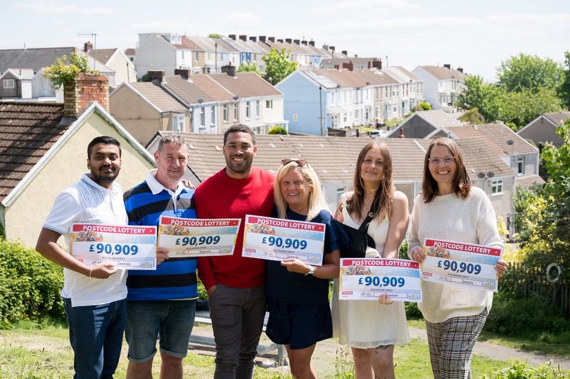 The latest postcode lottery winners in Wales as two areas win big