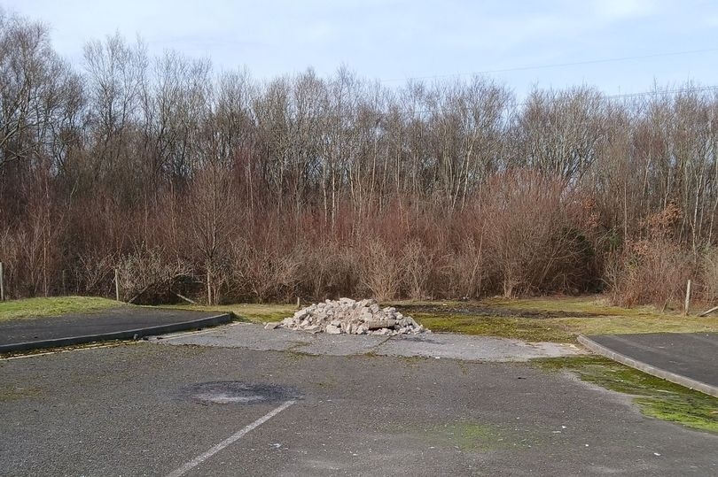 Flytipper ordered to pay thousands after dumping concrete on road