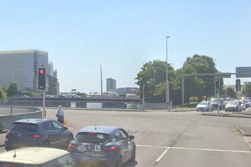 Man hit by car on major road in city centre