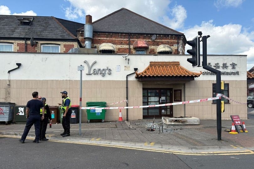 Man arrested for arson with intent to endanger life after fire outside Chinese restaurant