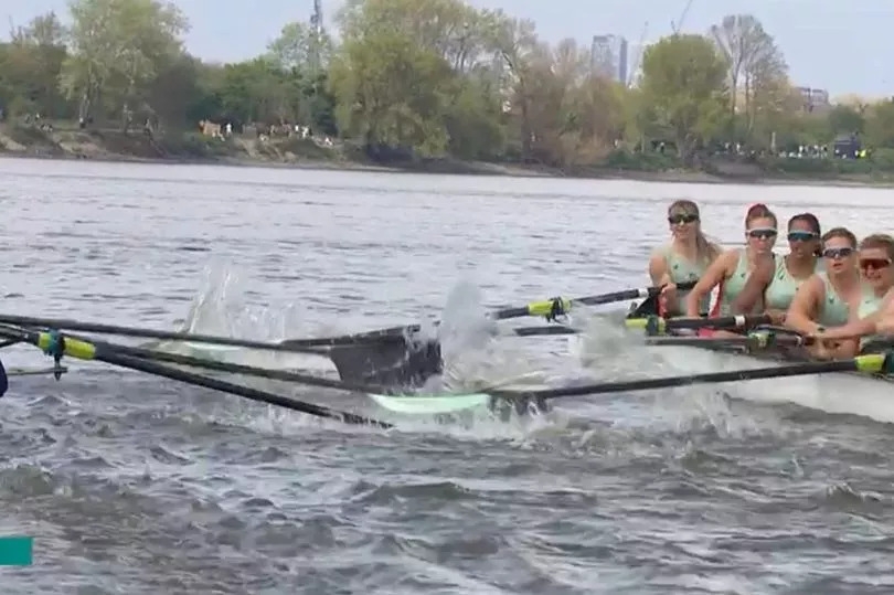 Boat Race chaos as race stopped almost immediately and Matthew Pinsent forced to intervene