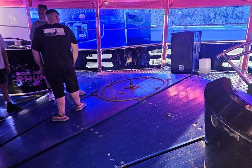 Fairground ride 'breaks off track and crashes' with three children inside