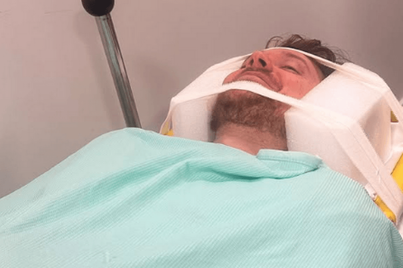 Conor Maynard update after being rushed to hospital in neck brace