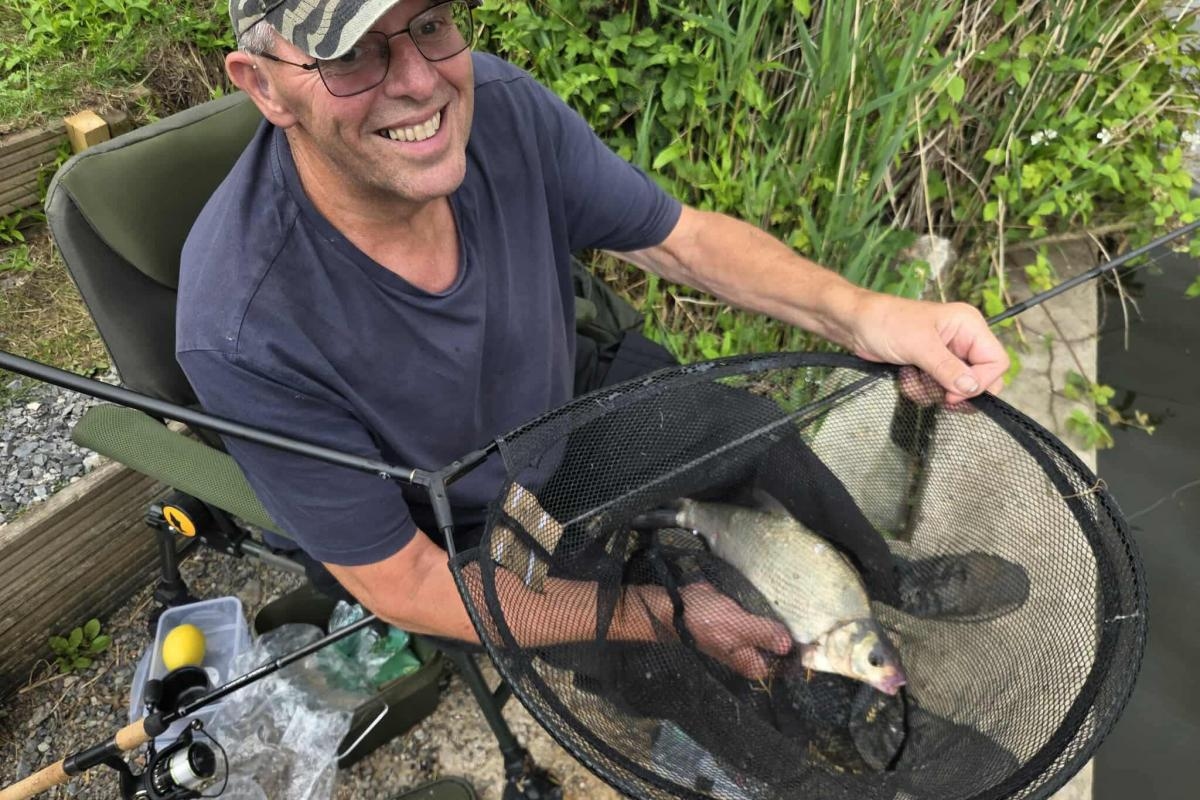 Busy on the banks as anglers celebrate their catches