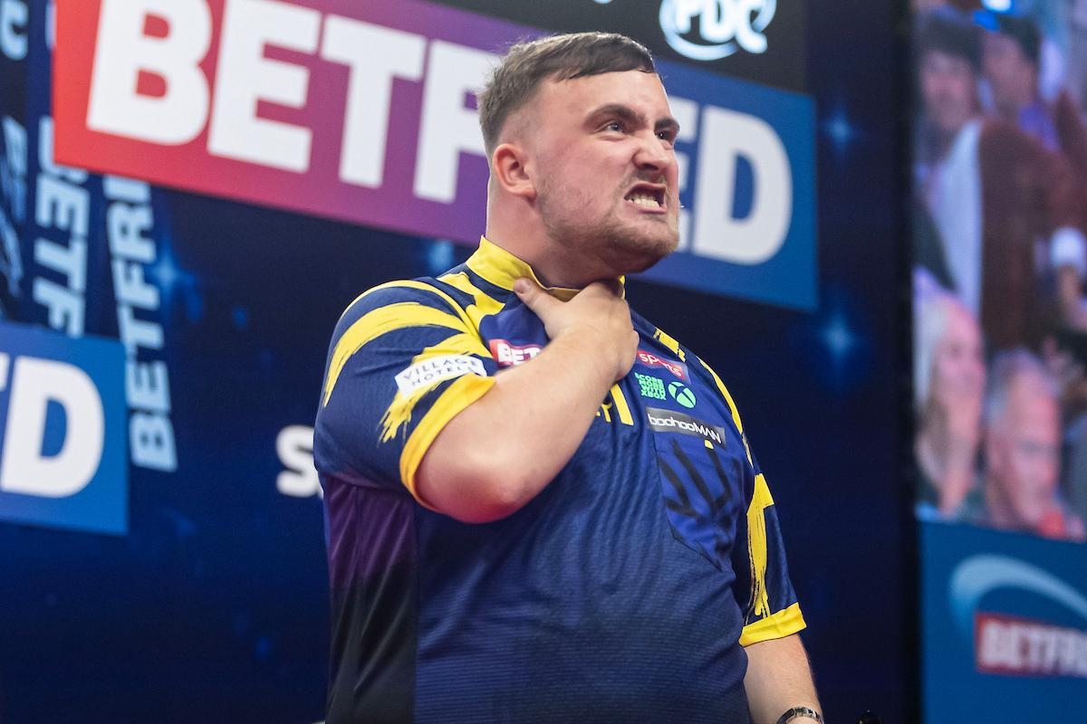 When and where to watch Luke Littler in today's World Matchplay semi-finals
