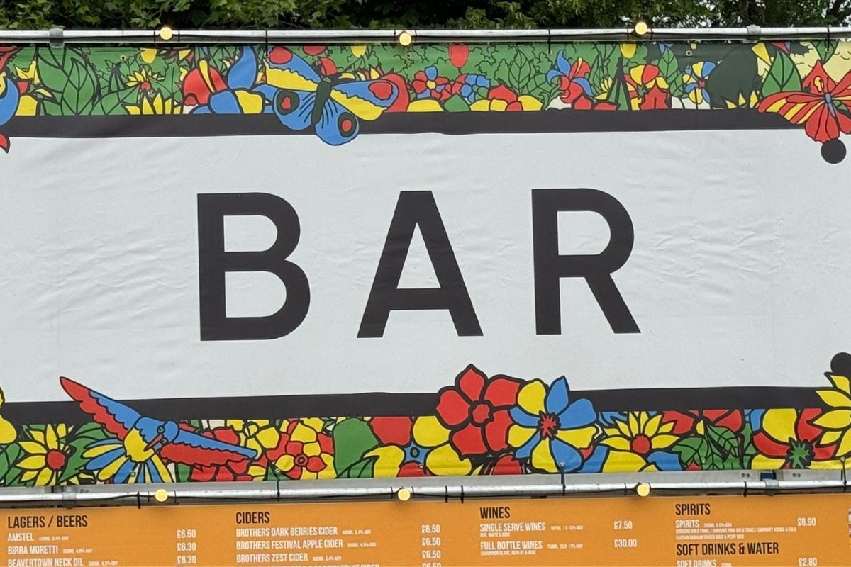 This is how much drinks cost at Neighbourhood Weekender 2025