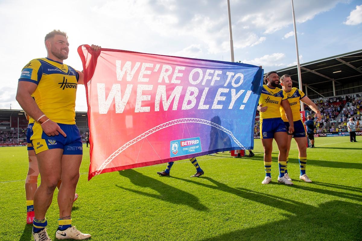 The best full-time celebration pictures as Wire book Wembley return