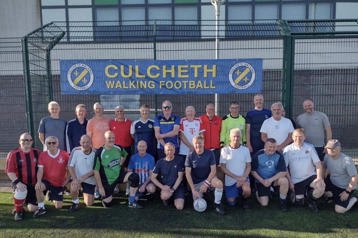 Walking football club welcomes new players, including women for their new team