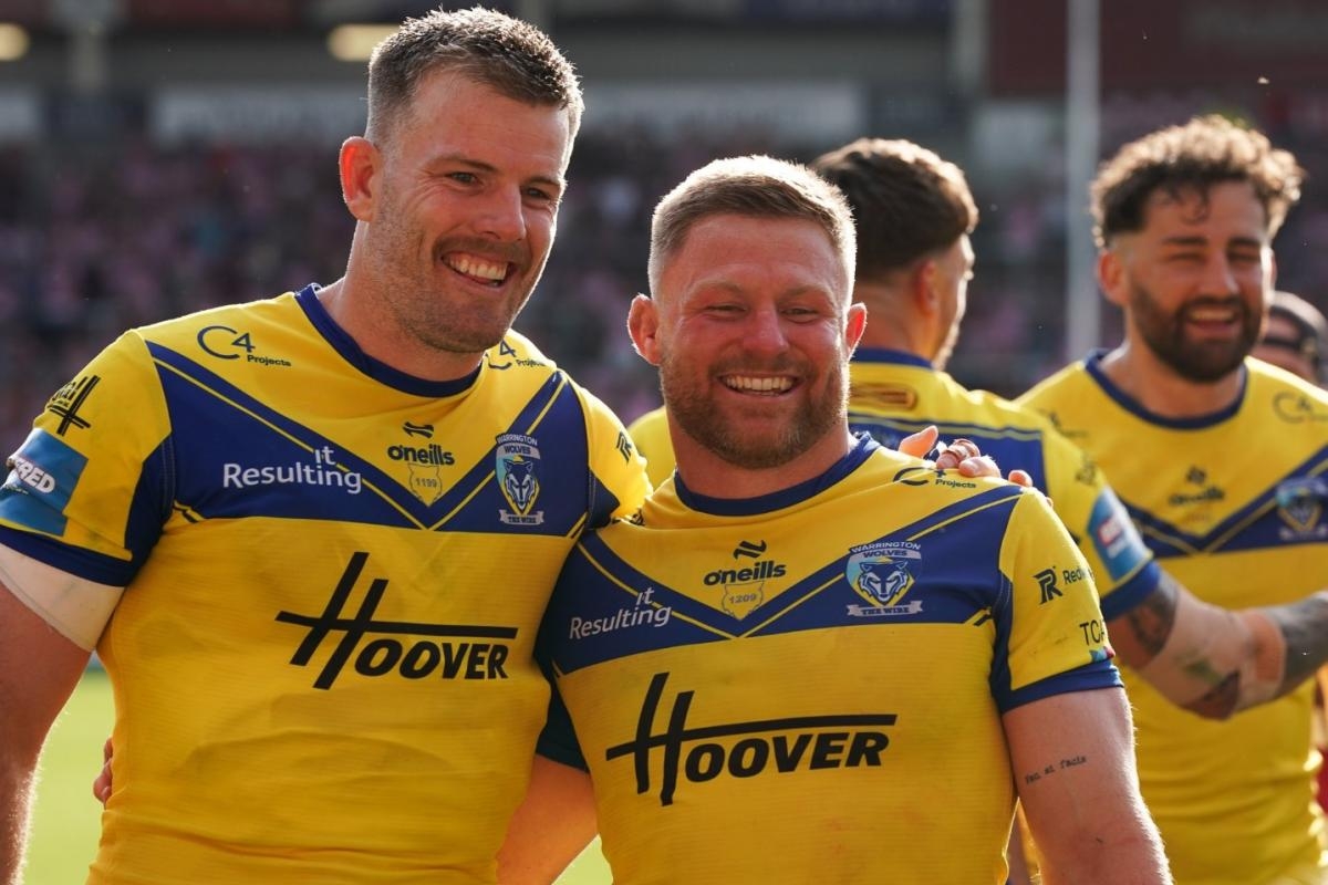 Made in Newcastle, reunited in Warrington and now ready for Wembley