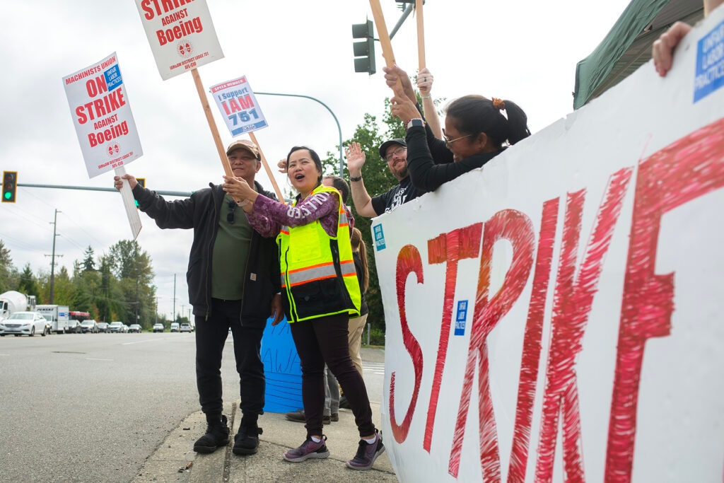 Unemployment benefits for striking workers gain approval from Washington Senate