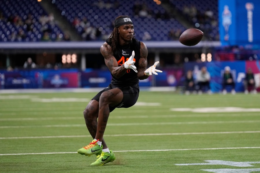 Vols wide receiver Dont'e Thornton drafted by the Raiders in 4th round pick