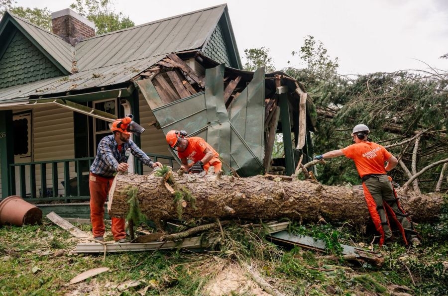 Helene relief far from over as volunteers with Samaritan's Purse help people rebuild