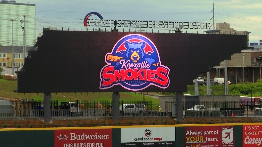 Covenant Health Park boasts largest video board in minor league baseball