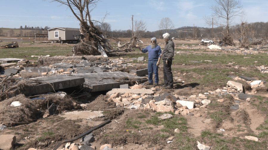 Veteran aims to rebuild home washed away by Helene as mortgage company seeks payment
