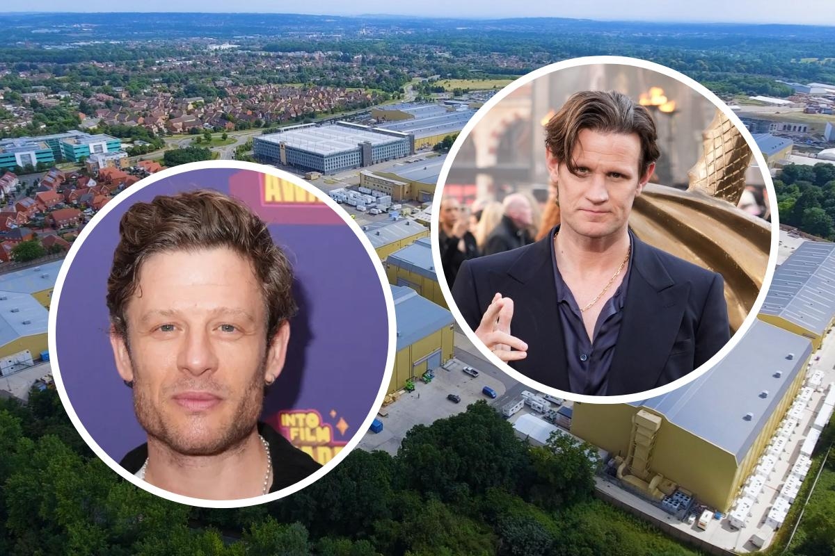 James Norton seen filming at Leavesden Studios in leaked video