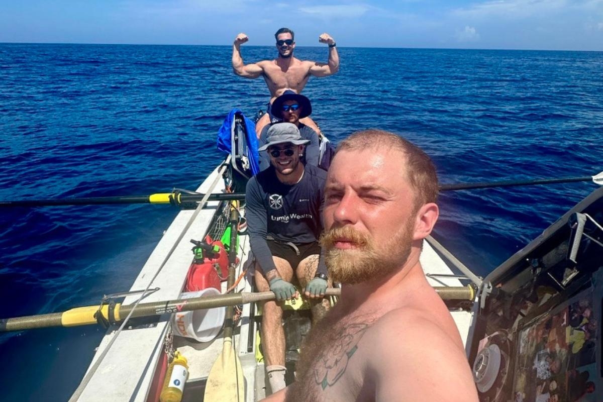 Watford rowers smash record as they battle storms in Atlantic crossing
