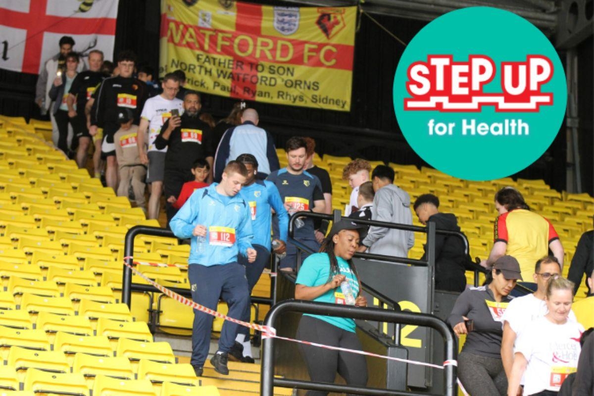 Hornets players invite fans to sign up for special stair climb