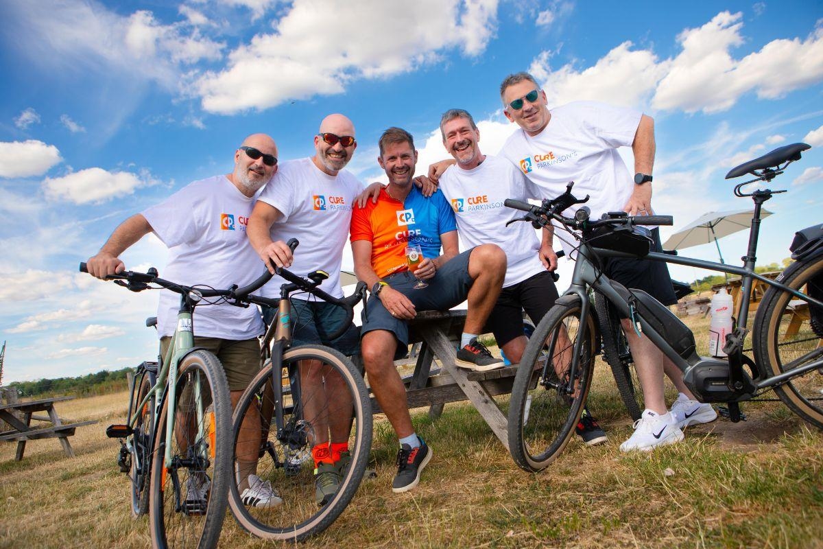 Man raises thousands for Parkinson's charity with 400-mile cycle
