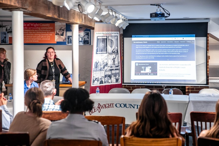 IW students, teachers work to commemorate 250th anniversary of Virginia's founding
