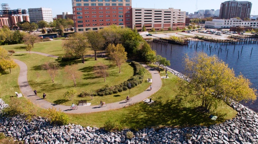 Elizabeth River Trail designated as a National Recreation Trail; first in Hampton Roads