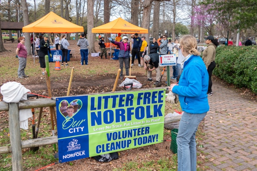 ‘Spring cleaning time!'; Great American Cleanup comes to Norfolk
