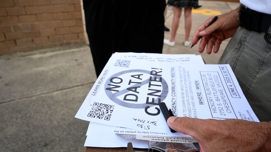 Chesapeake residents continue to share concerns about proposed data center in Great Bridge area of the city