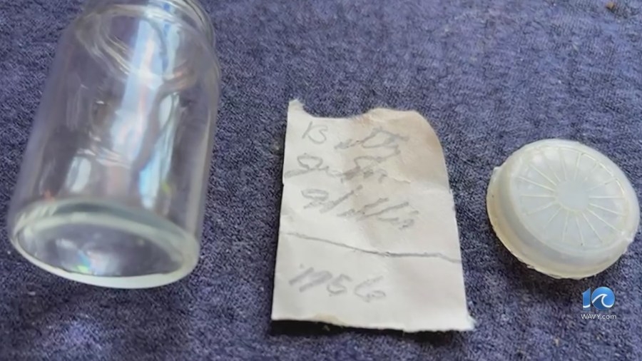 Nearly 70 years later, message in a bottle found in waters of Hatteras Village